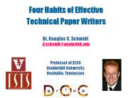 Four Habits of Effective Technical Paper Writers