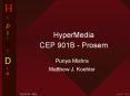 HyperMedia CEP 901B - Prosem PowerPoint PPT Presentation