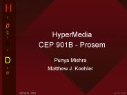HyperMedia CEP 901B - Prosem