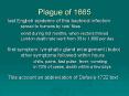 Plague of 1665 PowerPoint PPT Presentation