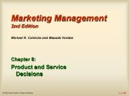 Marketing Management 2nd Edition