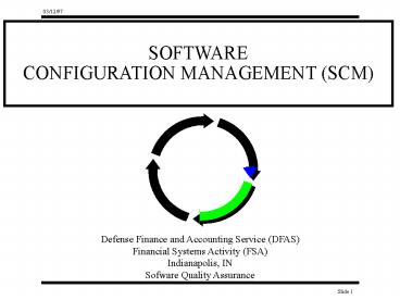 CONFIGURATION MANAGEMENT