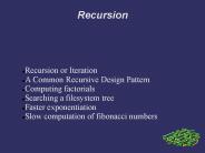 Recursion