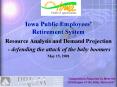 Iowa Public Employees Retirement System PowerPoint PPT Presentation