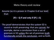 Meta theory and review