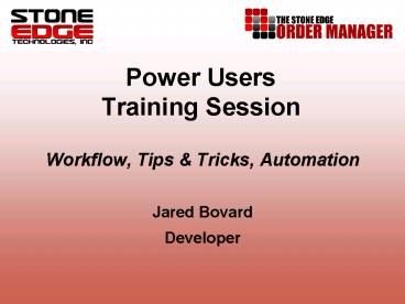 presentation player overlay