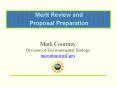 Merit Review and Proposal Preparation PowerPoint PPT Presentation