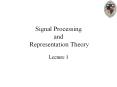 Signal%20Processing%20and%20Representation%20Theory PowerPoint PPT Presentation