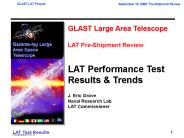 LAT FSW System Checkout TRR