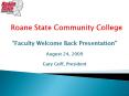 Roane State Community College PowerPoint PPT Presentation