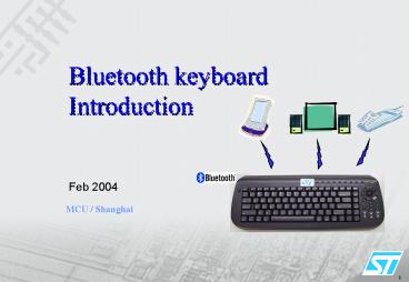 Power consumption report ST72F324 MCU board