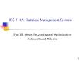 ICS 214A: Database Management Systems PowerPoint PPT Presentation