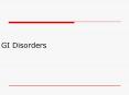 GI Disorders PowerPoint PPT Presentation