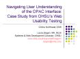Navigating User Understanding of the OPAC Interface: Case Study from OHSU PowerPoint PPT Presentation