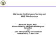 Standards Conformance Testing and M PowerPoint PPT Presentation