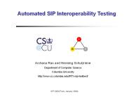 Automated SIP Interoperability Testing