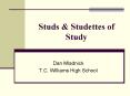 Studs PowerPoint PPT Presentation