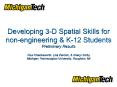 Developing 3-D Spatial Skills for non-engineering PowerPoint PPT Presentation