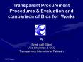 PUBLIC PROCUREMENT RULES, 2004