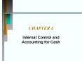Internal Control and Accounting for Cash PowerPoint PPT Presentation