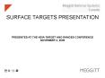 SURFACE TARGETS PRESENTATION PowerPoint PPT Presentation
