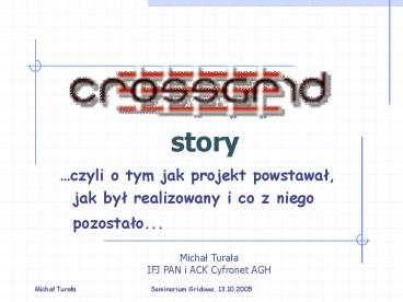 czyli o tym jak projekt powstawal,