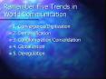 Remember Five Trends in World Communication PowerPoint PPT Presentation
