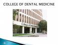 COLLEGE OF DENTAL MEDICINE PowerPoint PPT Presentation