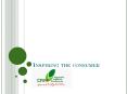 Inspiring the consumer PowerPoint PPT Presentation