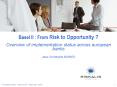Basel II : From Risk to Opportunity PowerPoint PPT Presentation