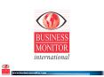 Business Monitor International PowerPoint PPT Presentation
