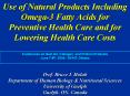Estimates of Savings in Clinical Care in Canada by Managing Elevations in Blood Cholesterol Levels (? 6.2 mmol/L) using Functional Foods  with Nutraceuticals rather than Pharmaceuticals for Lipid-Lowering PowerPoint PPT Presentation