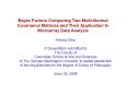 Bayes Factors Comparing Two Multi-Normal Covariance Matrices and Their Application to Microarray Data Analysis PowerPoint PPT Presentation