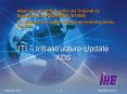 ITI Infrastructure Update XDS PowerPoint PPT Presentation