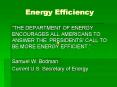 Energy Efficiency PowerPoint PPT Presentation
