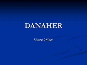 DANAHER