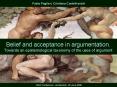 Belief and acceptance in argumentation' Towards an epistemological taxonomy of the uses of argument PowerPoint PPT Presentation