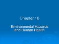 Environmental Hazards and Human Health PowerPoint PPT Presentation