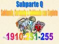 Subparte Q PowerPoint PPT Presentation