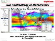 GIS Applications in Meteorology