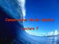 Conservative Water Quality Lecture 7 PowerPoint PPT Presentation