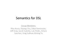Semantics for DSL