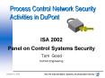 Process Control Network Security Activities in DuPont PowerPoint PPT Presentation
