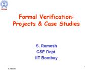 Formal Verification: Projects