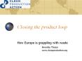 Closing the product loop PowerPoint PPT Presentation