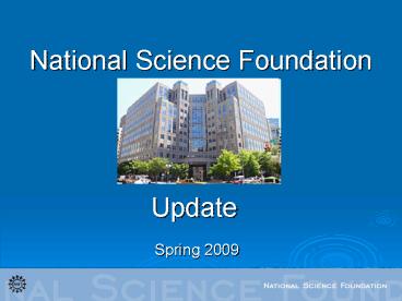 National Science Foundation