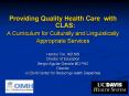 Providing Quality Health Care with CLAS: PowerPoint PPT Presentation