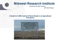 Midwest Research Institute       Overview