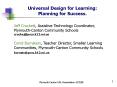 Universal Design for Learning: PowerPoint PPT Presentation