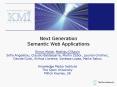 Next Generation Semantic Web Applications PowerPoint PPT Presentation